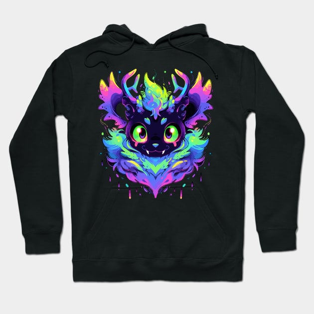 cute creature - anime style Hoodie by Dragadin